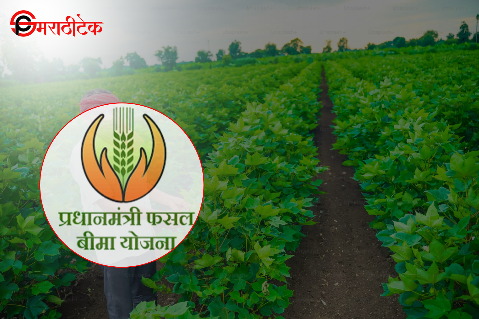 Pradhan Mantri Fasal Bima Yojana लाभ घेत असलेले भारतीय शेतकरी